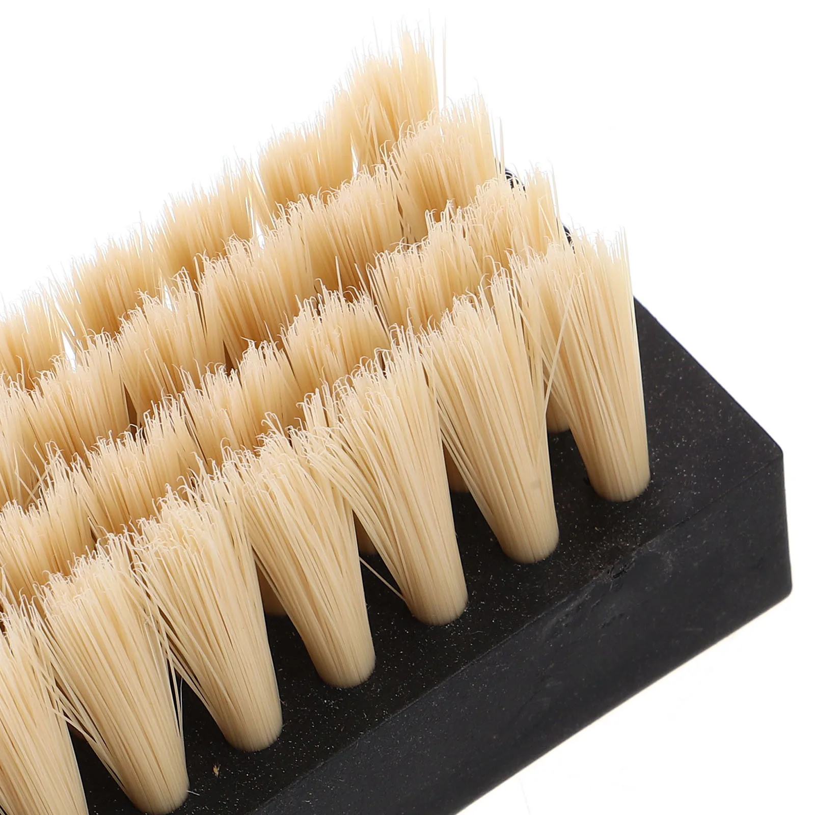 Juego de cepillos multifuncionales para zapatos, aplicador de crin de caballo para zapatillas, botas de gamuza, herramienta de limpieza para el hogar, 4 Uds. - imagen 3