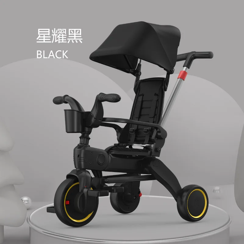 Triciclo bebé plegable ligero – Bicicleta evolutiva infantil - imagen 2
