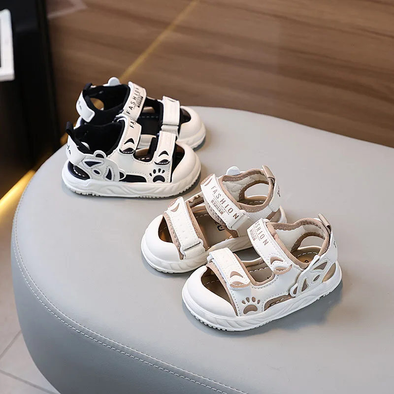 MILANCEL, nuevas sandalias de verano para niños de 12-16,3 cm, suela antideslizante transpirable, calzado cómodo para niños pequeños