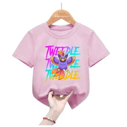Camiseta Clamble infantil My Singing Monsters para niña – Rosa