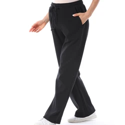 Pantalones de embarazo de algodón waffle – Talla grande