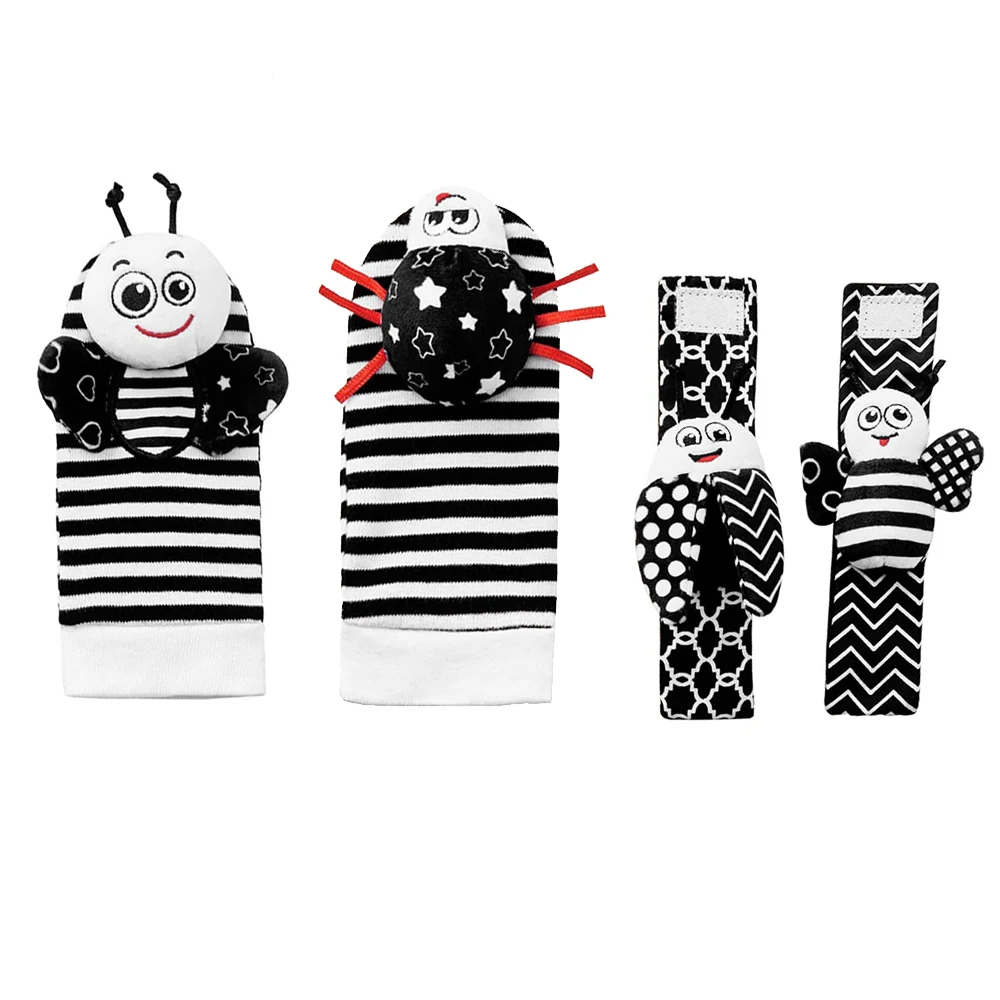 Set de sonajeros con peluche para bebé - imagen 5