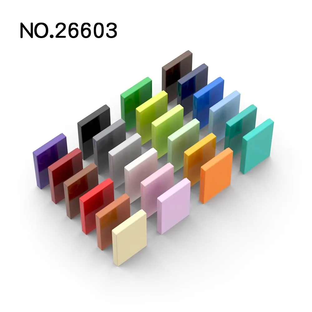 20 piezas MOC Compatible ensambla partículas 26603 azulejo 2x3 piezas de bloques de construcción DIY piezas de tecnología educativa juego cerebral creativo - imagen 3