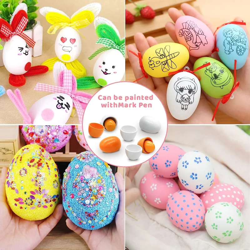 Huevos de madera para cocina infantil – Juguete educativo - imagen 3