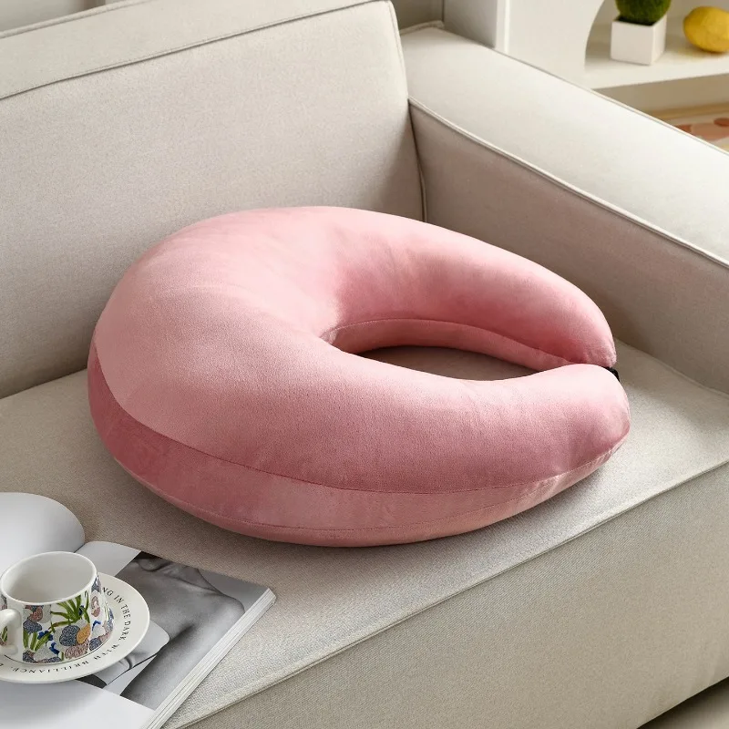 Almohada de lactancia multifuncional para alimentación de recién nacidos, cojín de soporte para lactancia manos libres con funda lavable extraíble - imagen 4