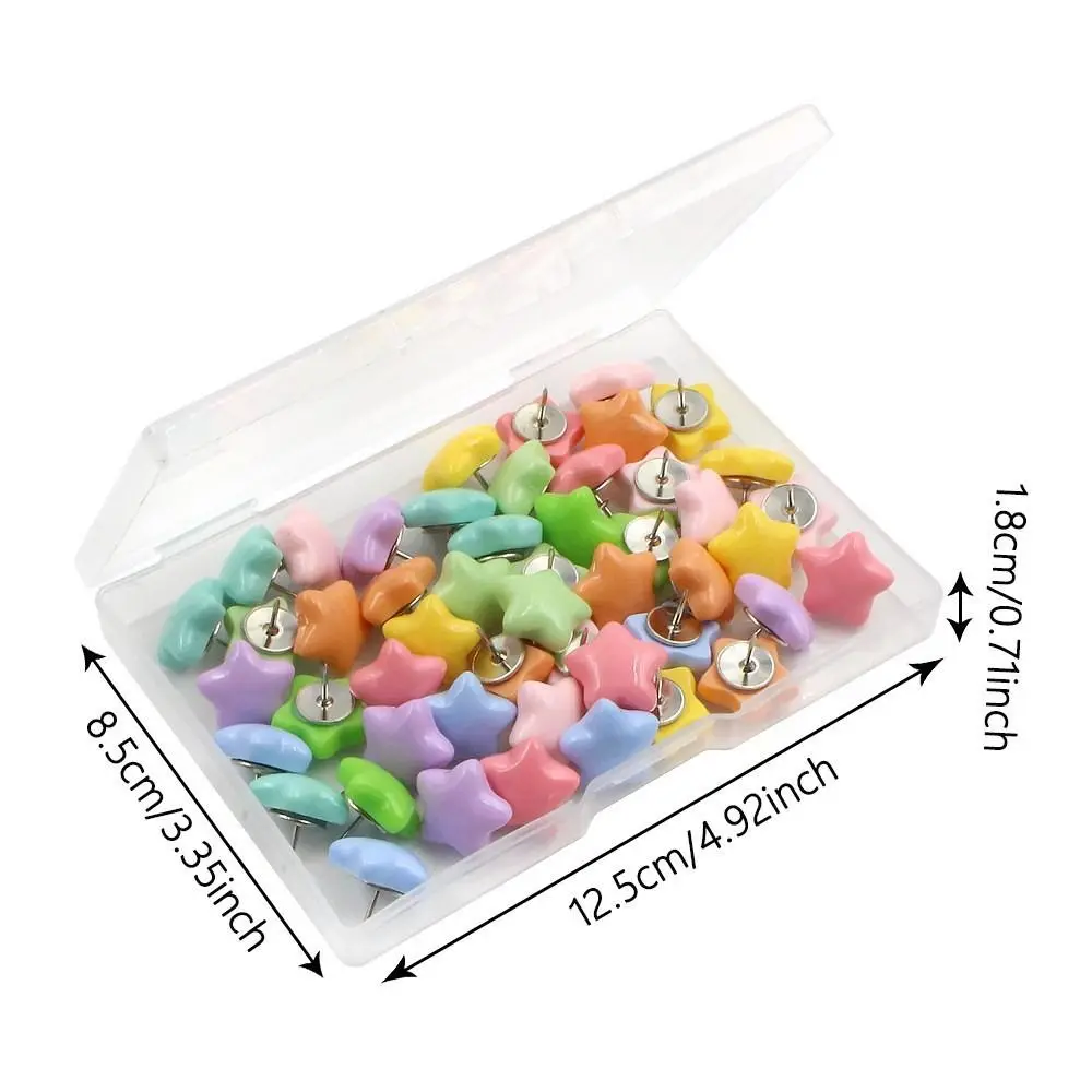 Chinchetas estrella 3D reutilizables para pizarra infantil - imagen 5