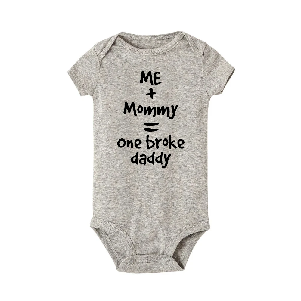 Ropa de verano para bebé recién nacido, monos bonitos para niño pequeño, monos de manga corta para niño y niña, trajes divertidos - imagen 3