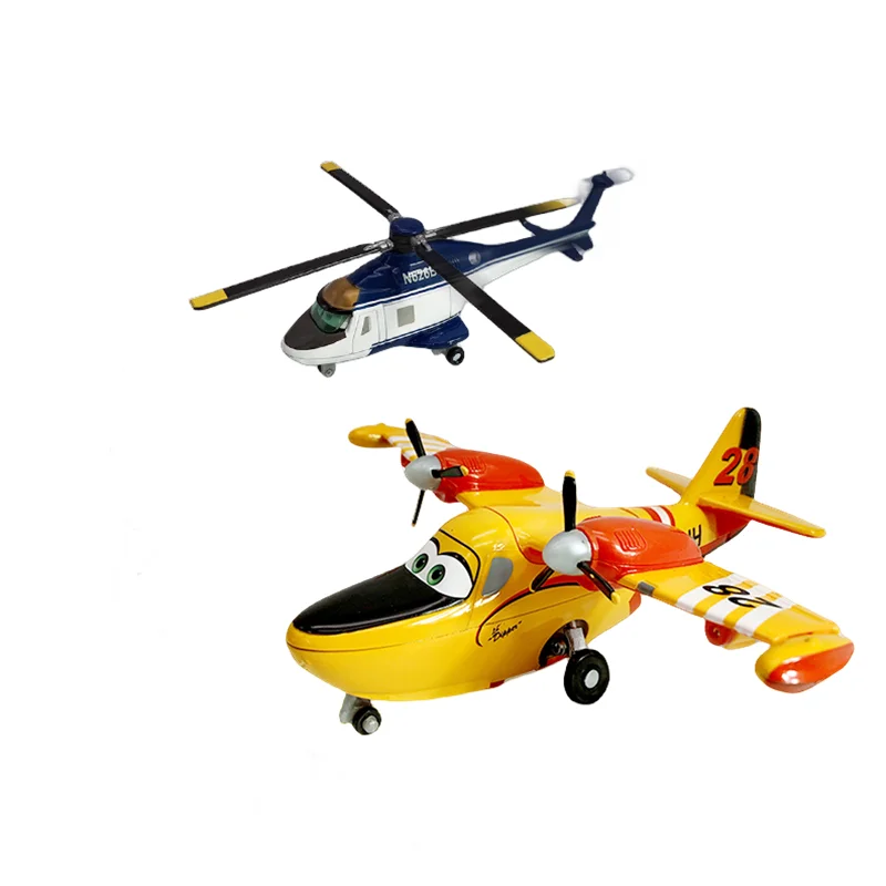 Aviones de Disney de juguete de lujo Windlifter Dipper Dlade Ranger, modelo de avión de juguete clásico de aleación fundida de Metal para niños - imagen 4