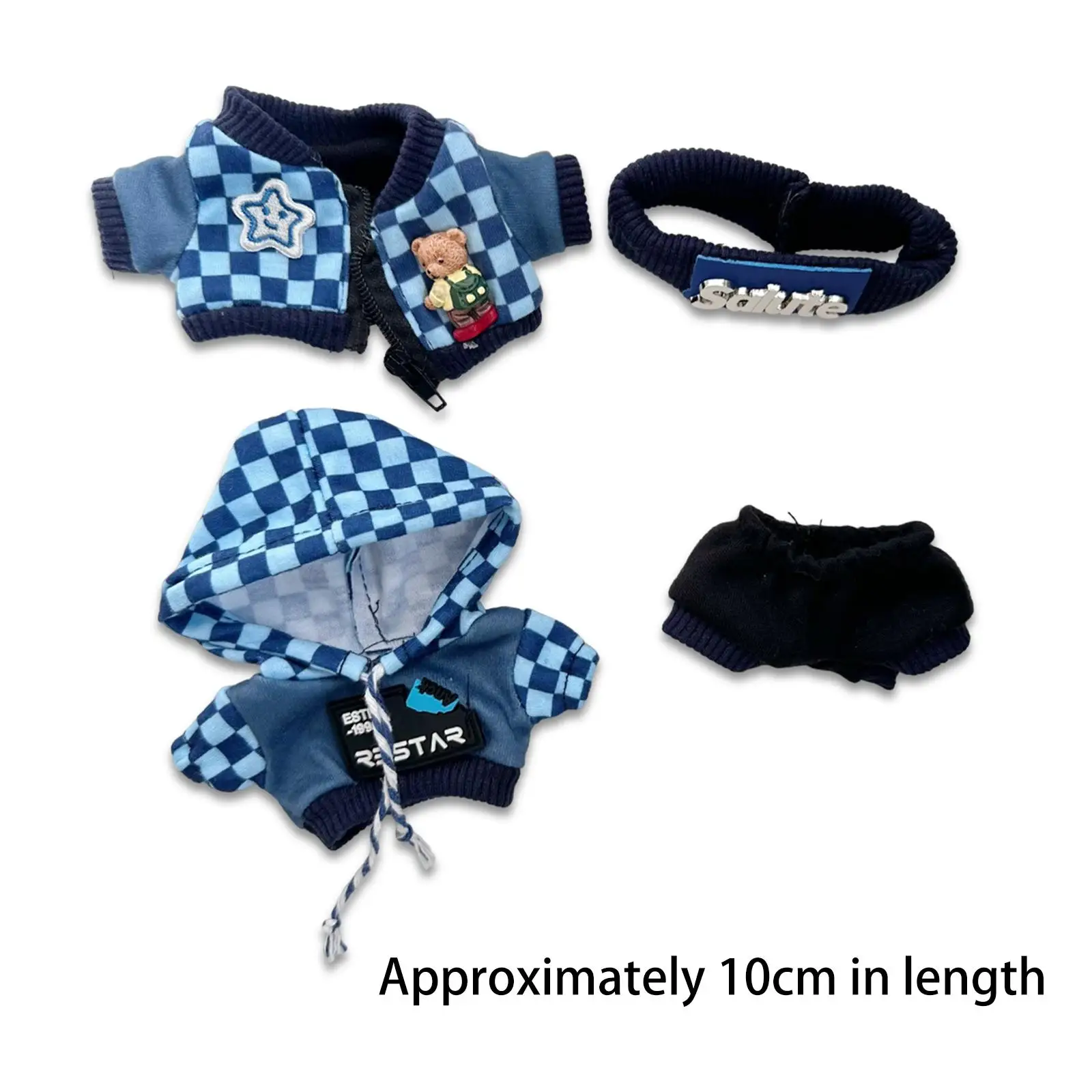 Mini 6 inch Doll Clothes Children's Gifts Set Doll Clothes for Pendant Doll