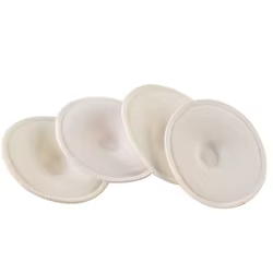 4 Uds. Almohadillas absorbentes lavables para lactancia, almohadilla de lactancia de maternidad antidesbordamiento, alimentación Prenatal postnatal para bebé, mamá lactante