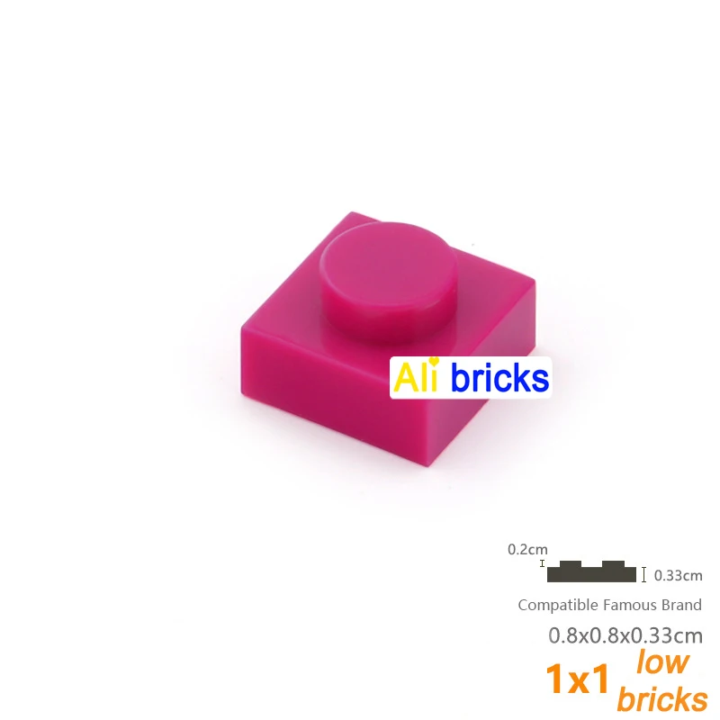 300pcs wine red