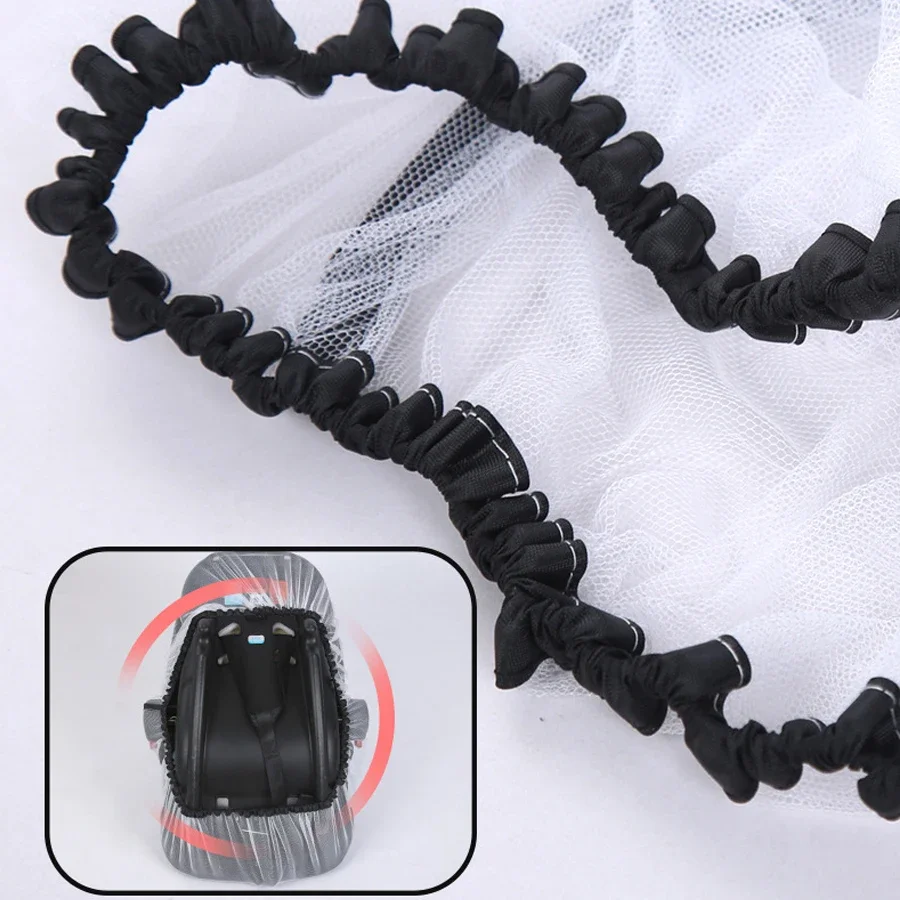 Mosquitera transpirable universal para cochecito, silla y cuna de bebé