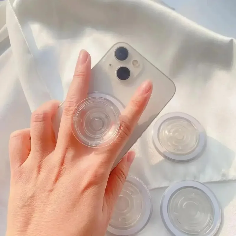 Empuñadura magnética plegable para teléfono – 360 °   Soporte de anillo, compatible con iPhone, Samsung y Mac - imagen 2