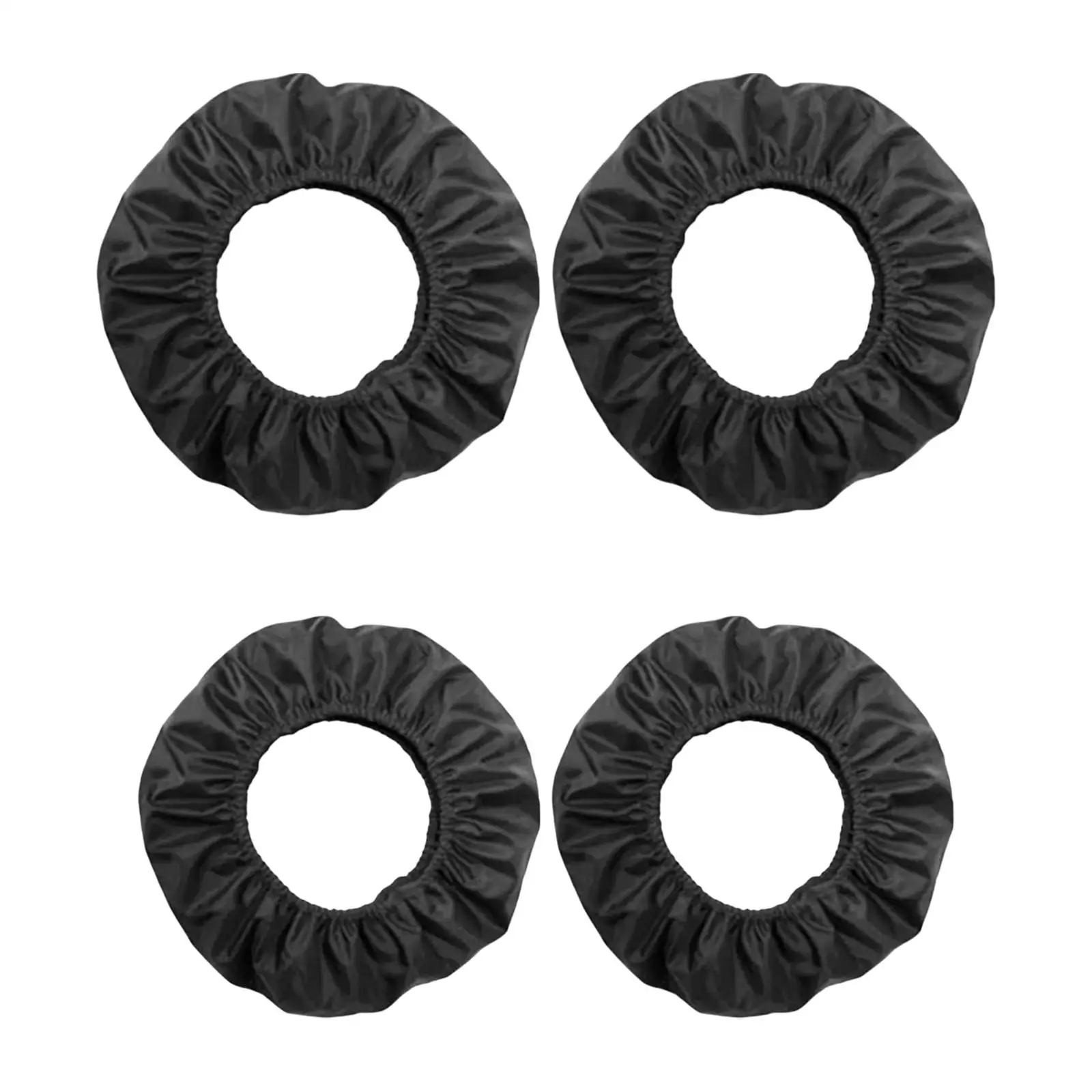 2 fundas para ruedas de cochecito de bebé, reductoras de ruido, portátiles de primera calidad, para mantener los neumáticos - imagen 3