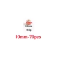 hexagonal  10mm 70pc