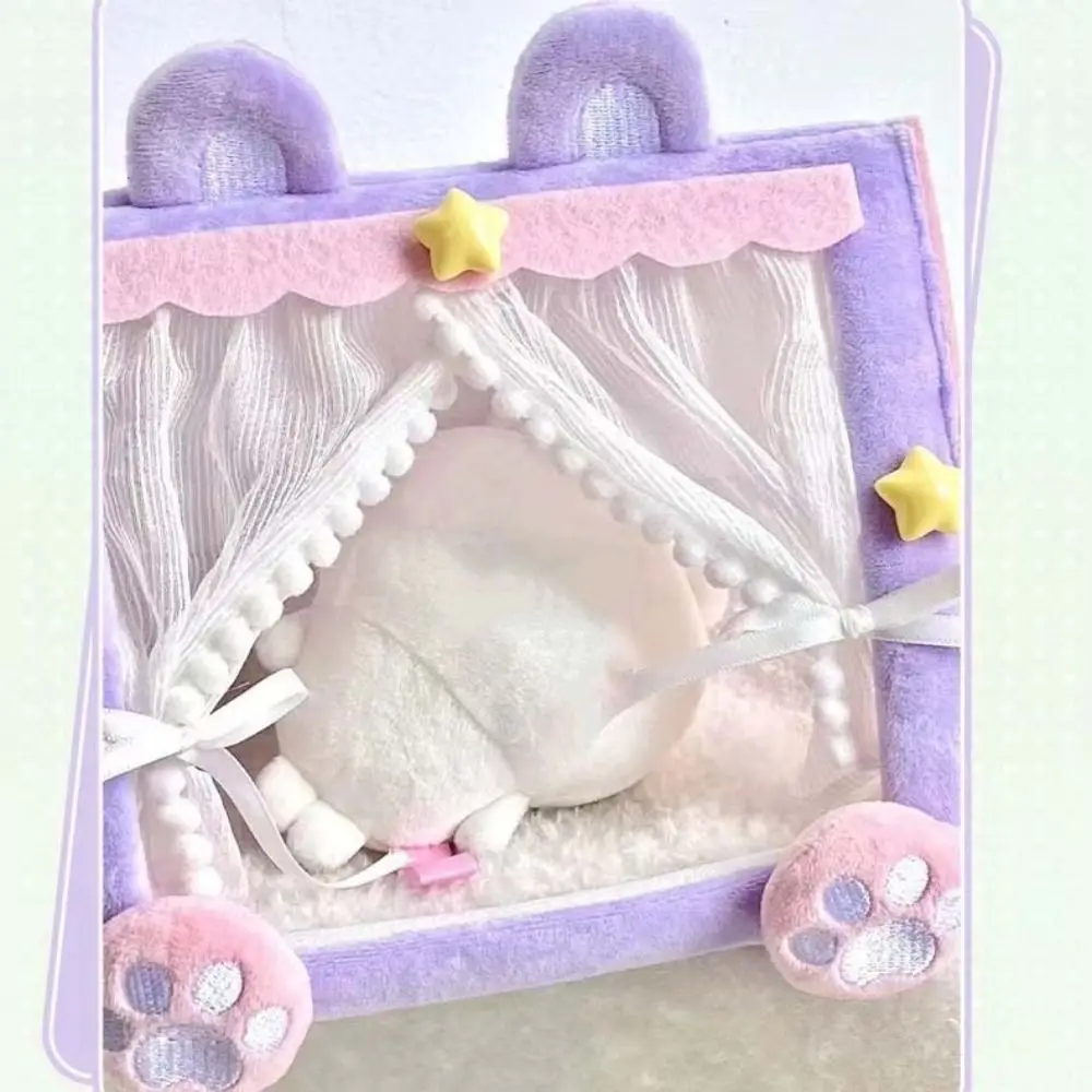 Cama de muñeca algodón para dormitorio infantil, regalo para niña - imagen 4