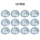 12PCS Round Shaped