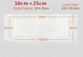 10x25cm