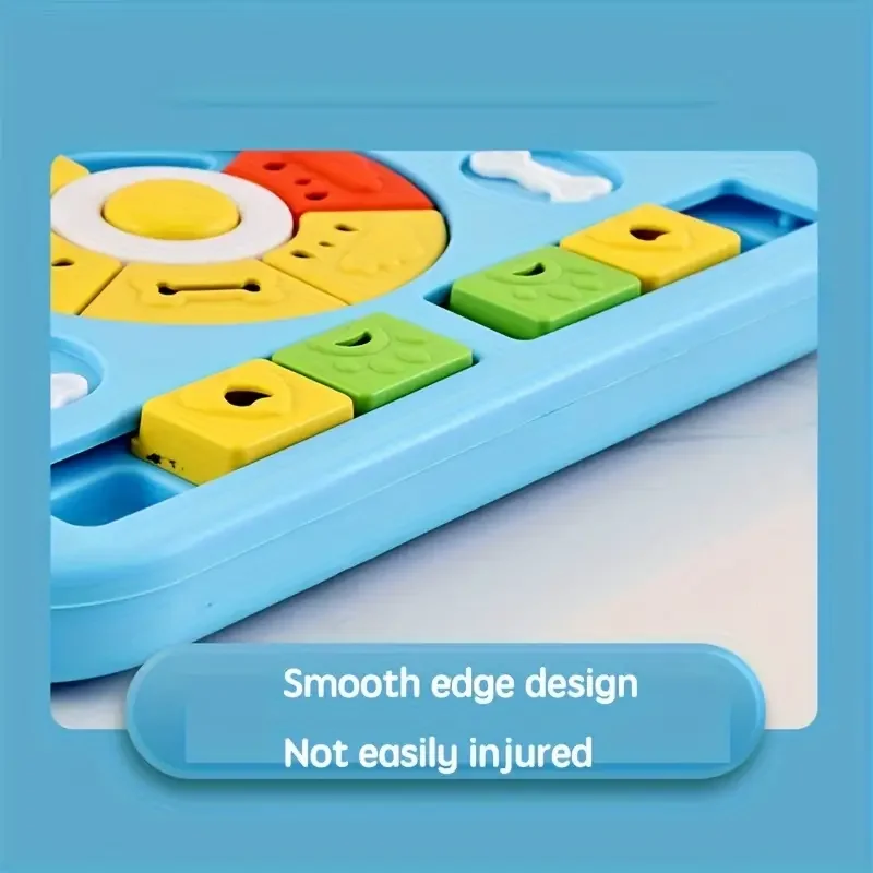 Cuenco de comida lenta para mascotas, juguetes para perros y gatos, caja de comida multifuncional, rompecabezas para mascotas, cuenco de alimentación adecuado para pequeños, medianos y - imagen 5