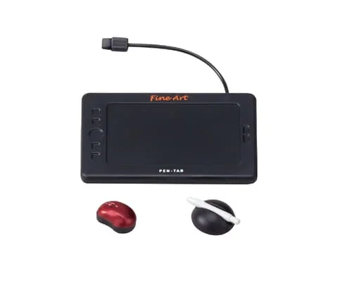 tablet and mouse