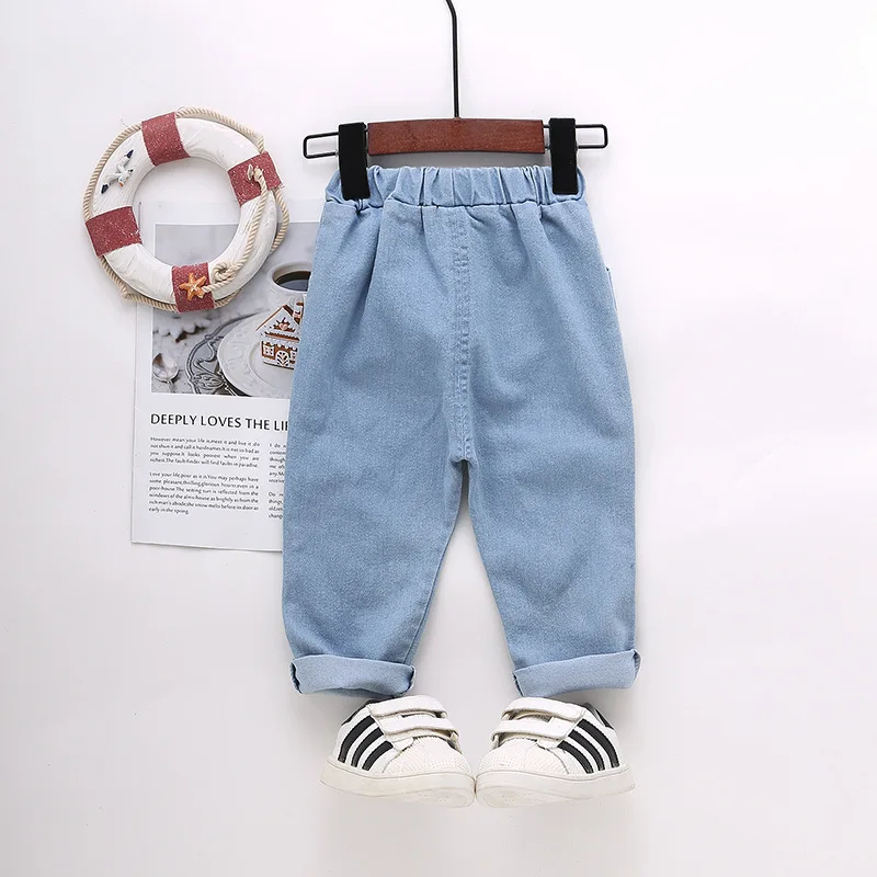 Nueva ropa de primavera y otoño para niñas, pantalones para niños, pantalones de moda para niños, traje deportivo informal para niños, ropa deportiva infantil - imagen 4