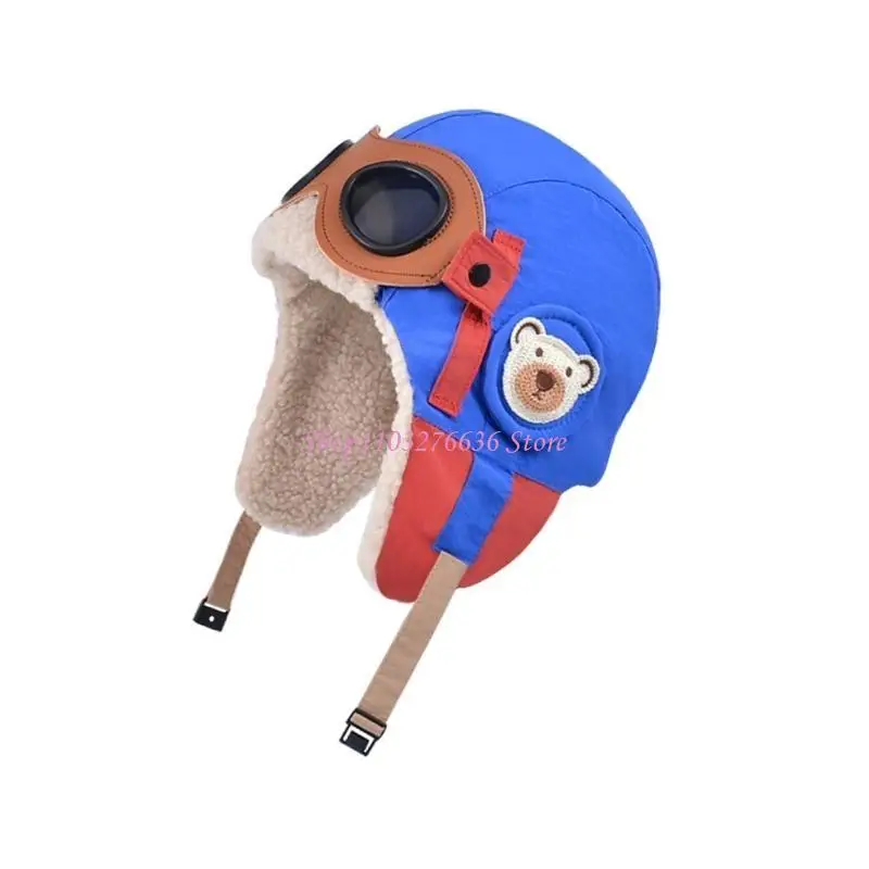 Gorro de invierno con orejetas para niños – Protección integrada