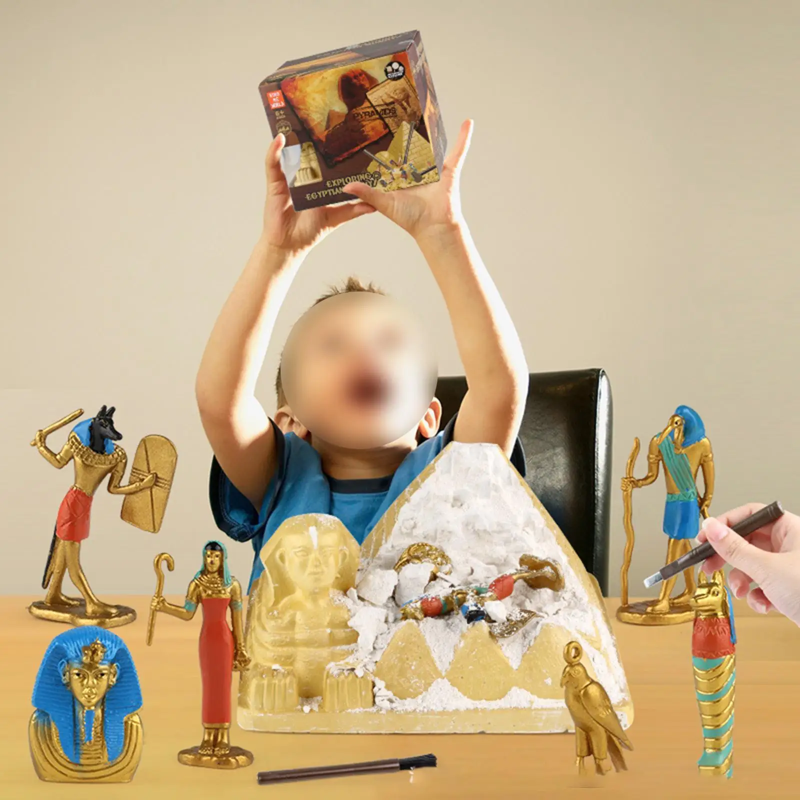 Pyramid Grab Excavation Toys Education Diy School Activities Classroom Supplies for Young Girls Aged 3 4 5 6 Years Old Pyramid Grab Excavation Toys Education Diy School Activities Classroom Supplies for Young Girls Aged 3 4 5 6 Years Old