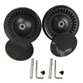 2pcs black wheel
