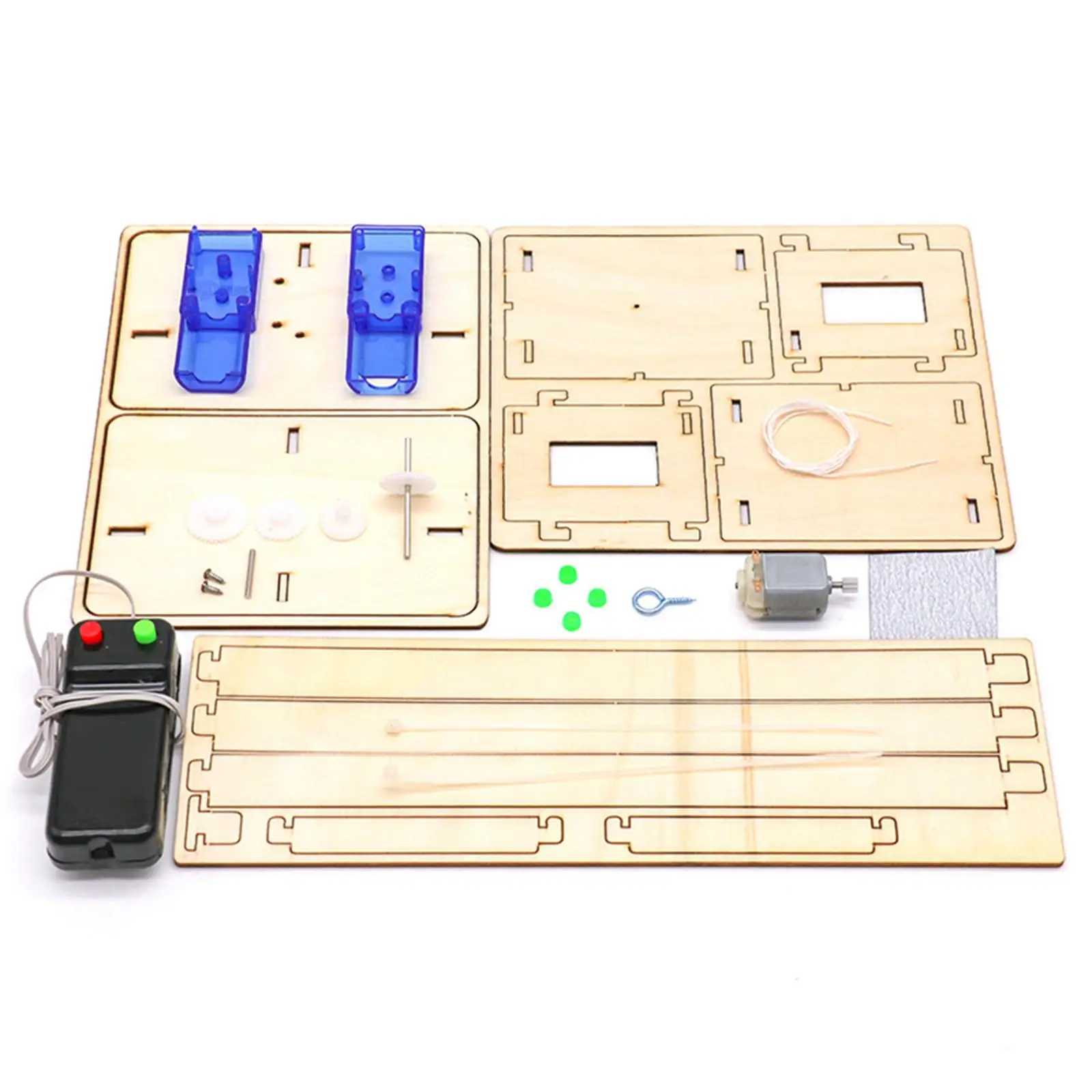 Elevador eléctrico DIY kit ciencia - vista principal