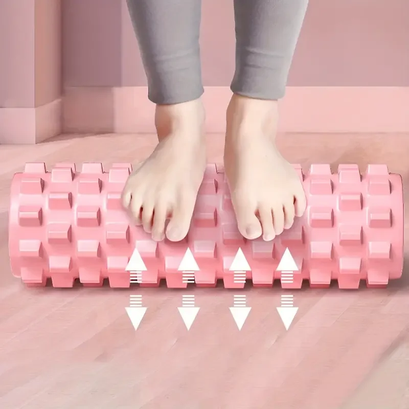 Rodillo de espuma infantil para yoga y pilates con ejercicio - imagen 3