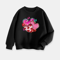 Sudadera San Valentín para niño – Cuello redondo