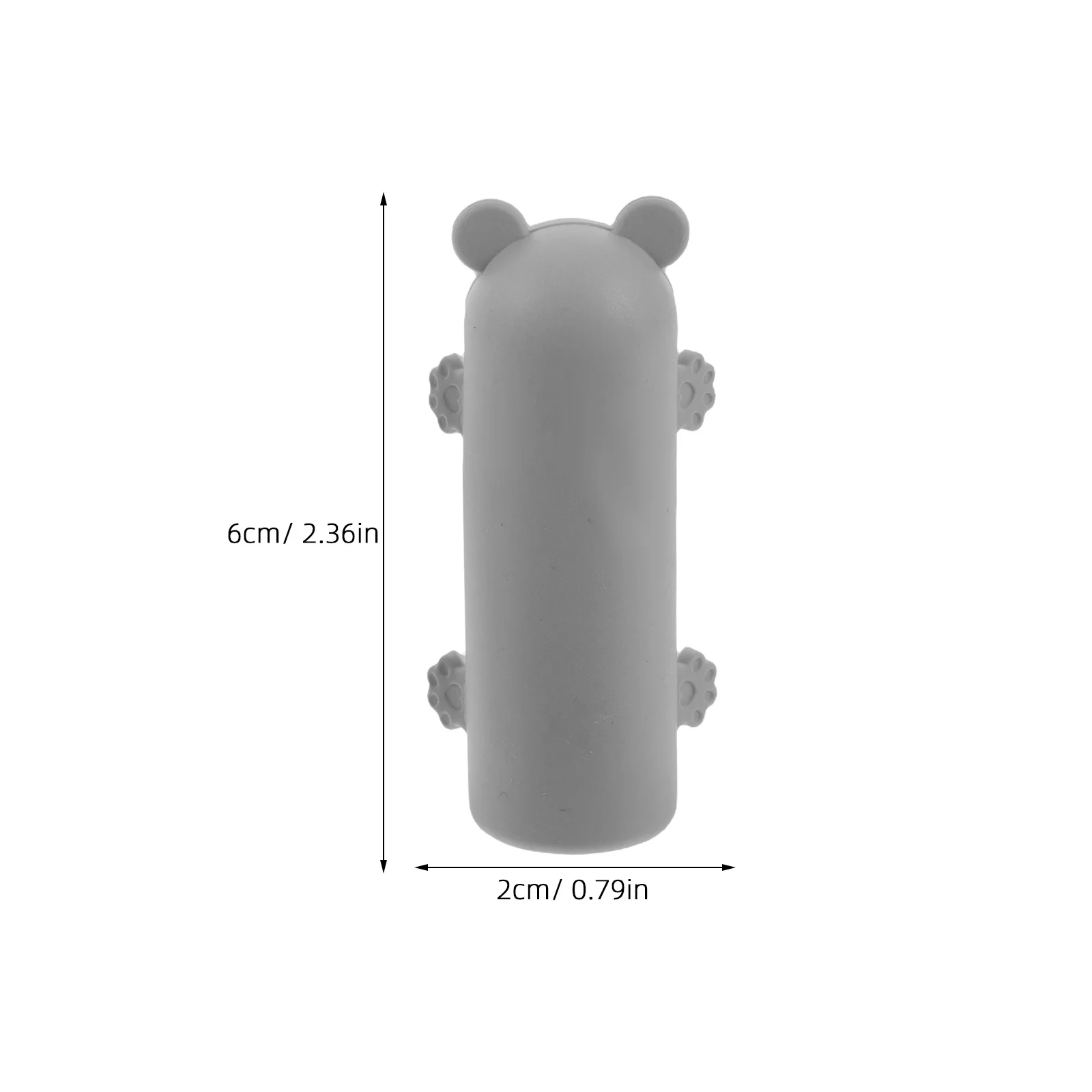 Protectores de esquina de silicona para bebés, protectores de bordes suaves para muebles, mesa, protección de seguridad para niños, 4 Uds. - imagen 2