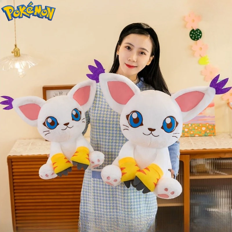 Peluche Gatomon grande suave Digimon para niños – gran felpa - imagen 3