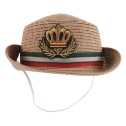 Sombrero de paja para niños, sombrero de playa con protección solar de ala ancha para primavera y otoño, actividades al aire libre para niños y niñas, viaje en la playa de 54-56cm