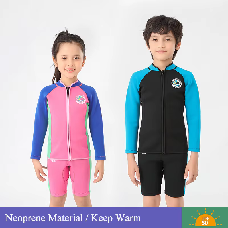 Traje de neopreno infantil muy elástico para surf y natación - imagen 4
