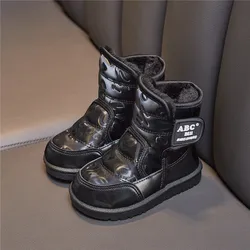 Botas de invierno para niños – impermeables en algodón, suela blanda