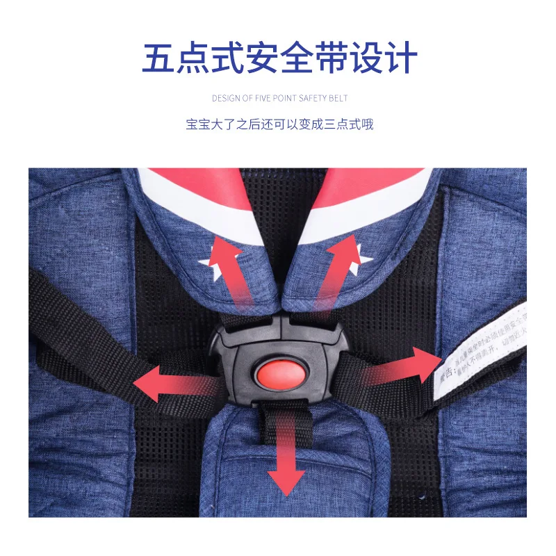 Cochecito de verano, cochecito ligero, portátil, plegable, puede sentarse y acostarse, carrito europeo Simple, paraguas para bebé Bb - imagen 4