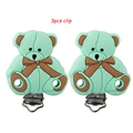 3pcs mint green