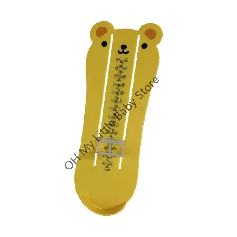 Herramienta medición pie infantil M76C Tema oso Herramienta tamaño preciso para uso doméstico - imagen 4