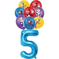 17pcs balloons 5