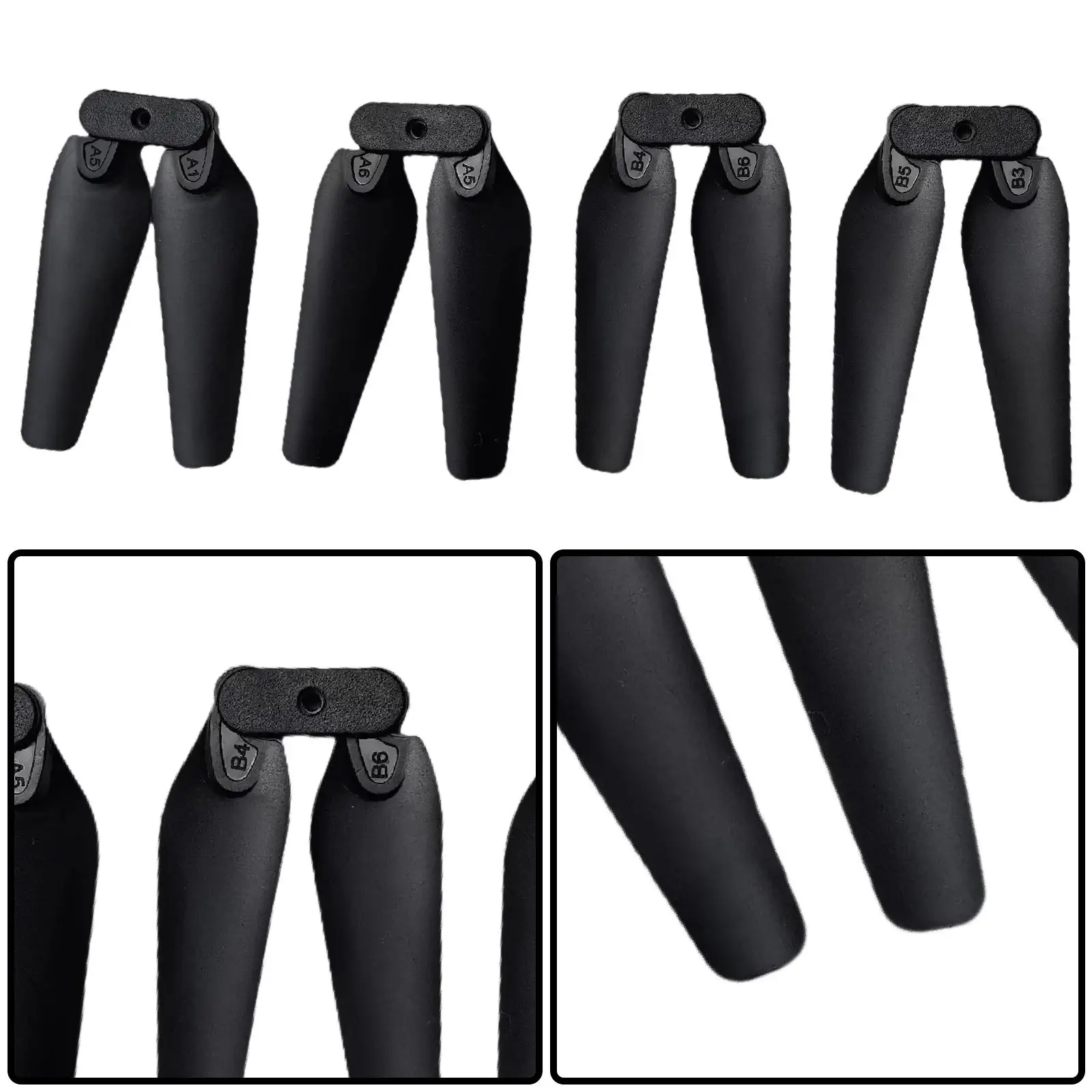 4Pcs Propellers Props Lightweight Drone Accessory Spare Parts for E58, E88, E88Pro, E99, S89, and S85 Drones Replace Parts