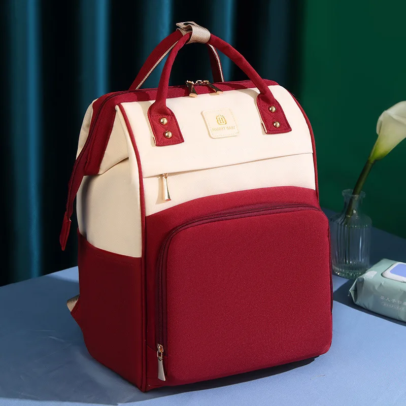 Nuevo bolso de mamá, bolso ligero multifuncional para madres y niños, mochila de mano de gran capacidad, mochila de viaje