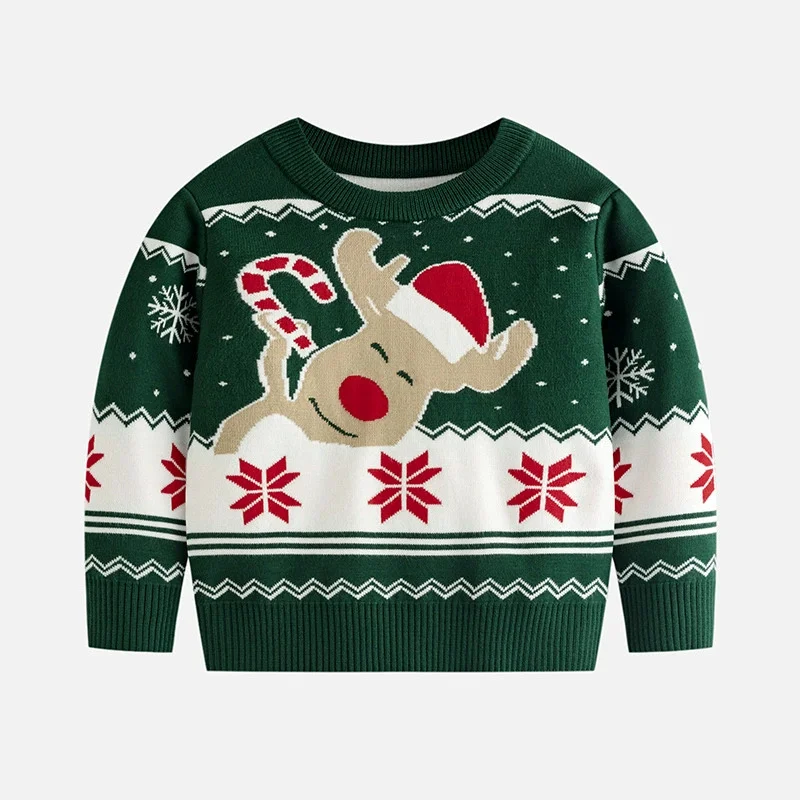 Jersey de Navidad a juego padre e hija en algodón suave - imagen 2