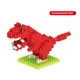 Red tyrannosaurus