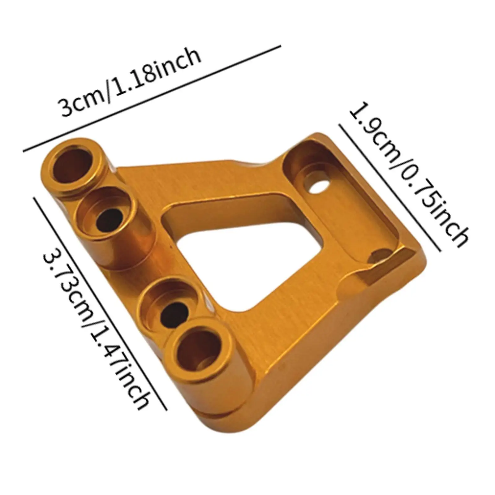 RC Cars Front Support Bracket High Strength Easy to Install Sturdy Multiuse RC Car Replace Parts for 1/14 14209 14210 Hobby Car