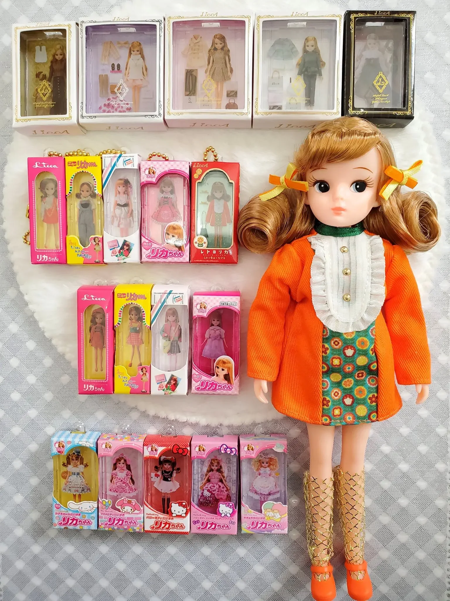 TakaraTomyArts juguetes cápsula kawaii vestir muñecas de niña en caja colección de paquetes en miniatura de éxito parte 2 figuras colgantes - imagen 2