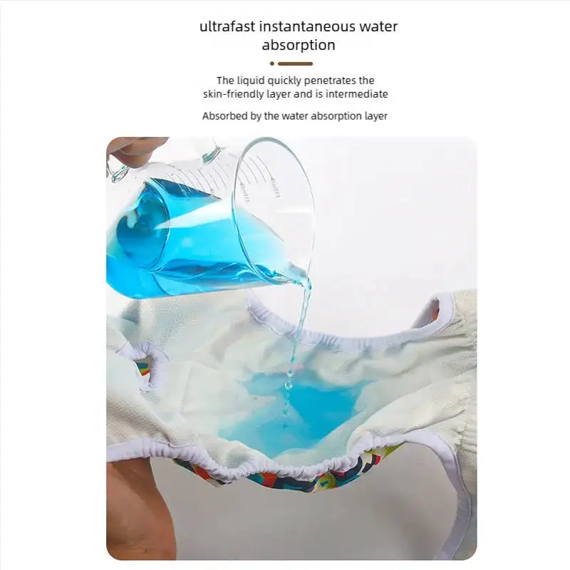 3 piezas de pañales con borde de falda para perro + 1 juego combinado de bolsa de almacenamiento - Reutilizable Lavable, Color sólido Lindo vestido para mascotas - imagen 5