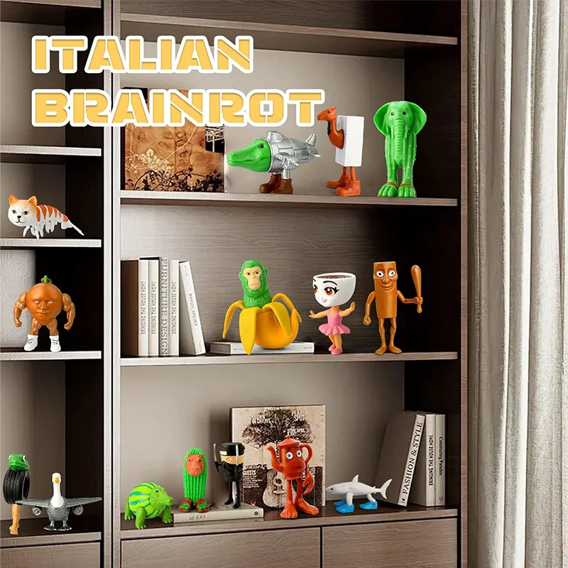 Muñeco Brainrot Tung Tung Sahur – Figura decorativa de colección - imagen 4