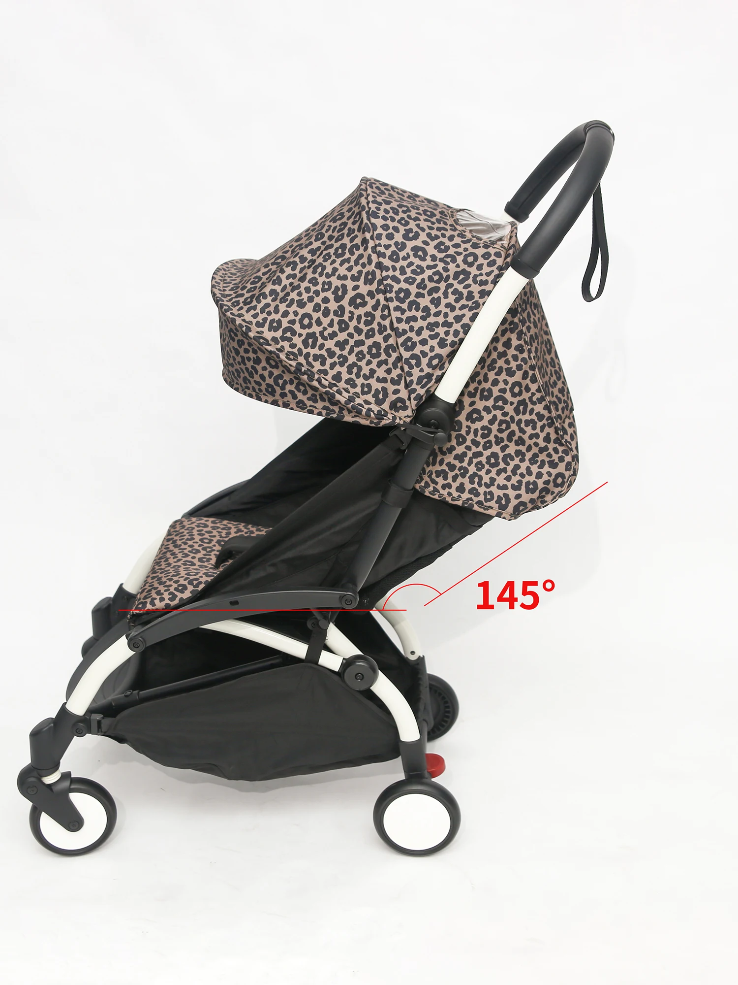 6 + dosel y colchón aptos para YOYO3 YOYO2 YOYA tela gruesa impermeable estampado de leopardo sombrilla cojín accesorios de cochecito de bebé - imagen 4