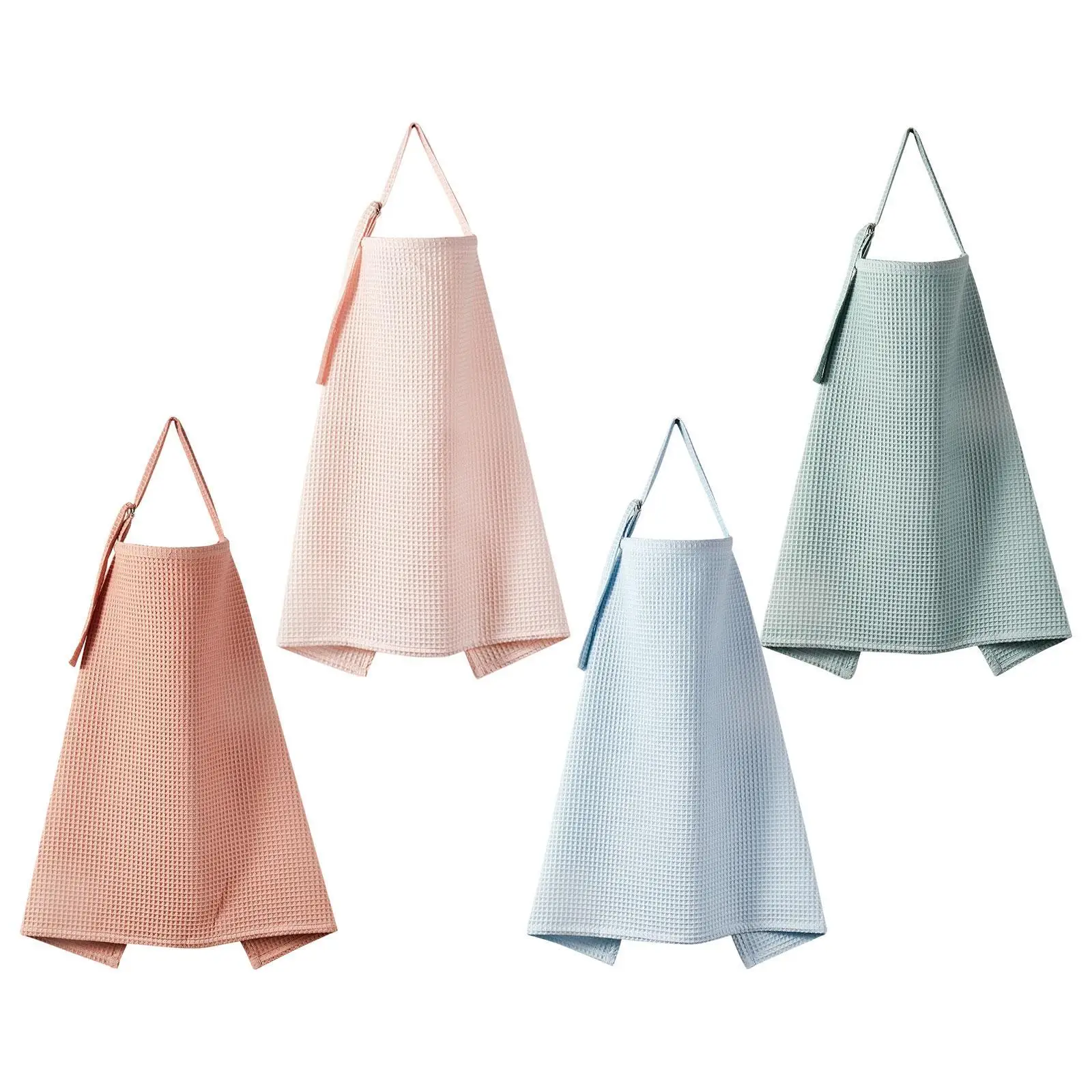 Cubierta de lactancia para mujer, bufanda de cobertura completa, envoltura ligera, pantalla de privacidad multiusos de verano, cubierta de lactancia, delantal de lactancia - imagen 2